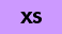 XSmall (XS)